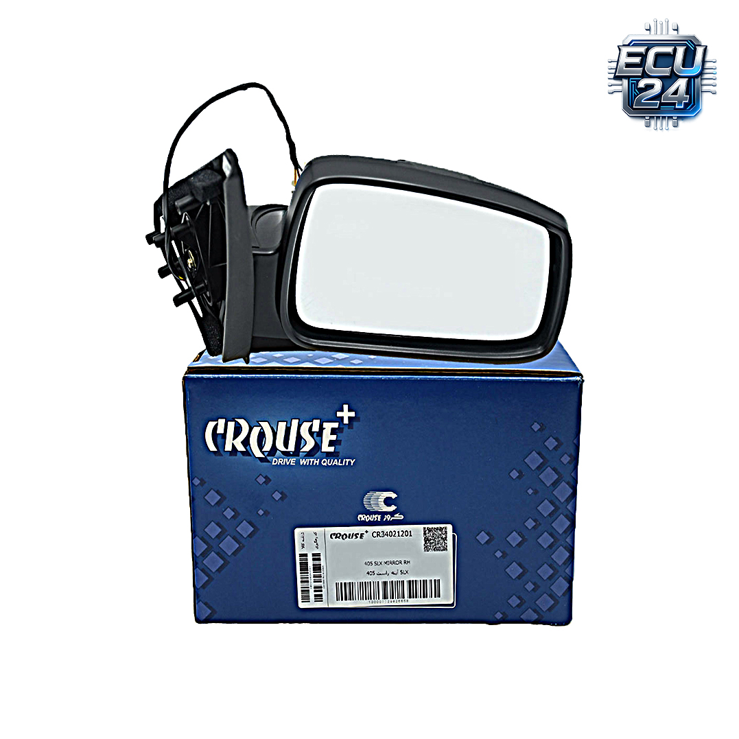 آینه بغل راست برقی پژو 405 SLX برند کروز | آینه جانبی راست 405 اس‌ال‌ایکس اصلی YG22213276