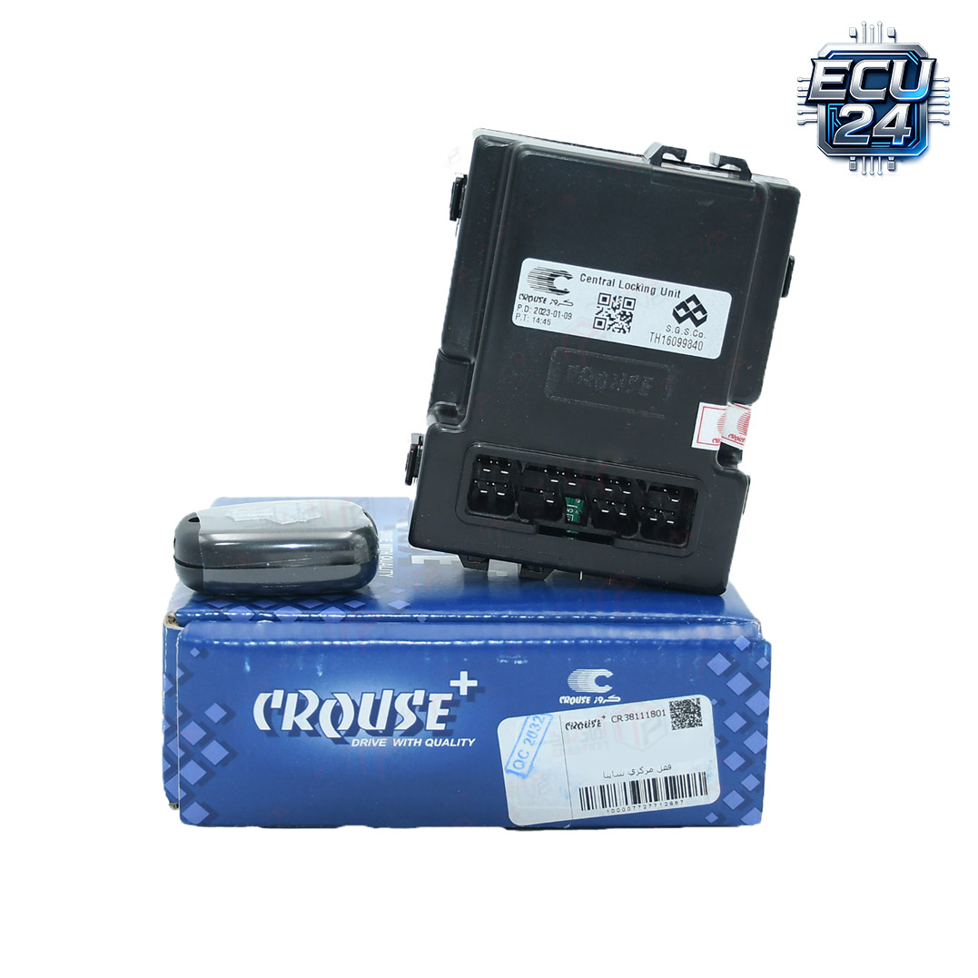 مجموعه ریموت و قفل مرکزی تیبا X200 برند کروز | کیت قفل مرکزی و ریموت فابریک تیبا TH16099840